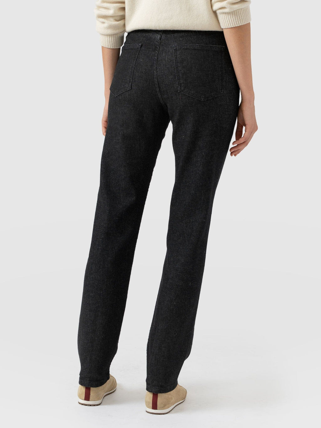 Straight Leg Jean - Black Wash