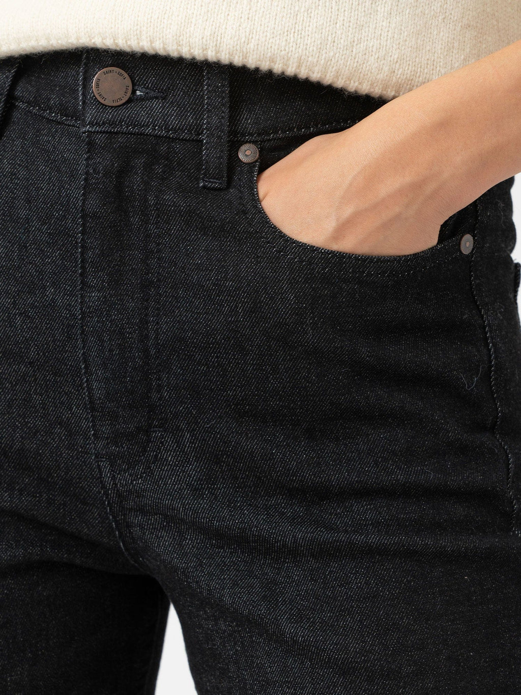 Straight Leg Jean - Black Wash