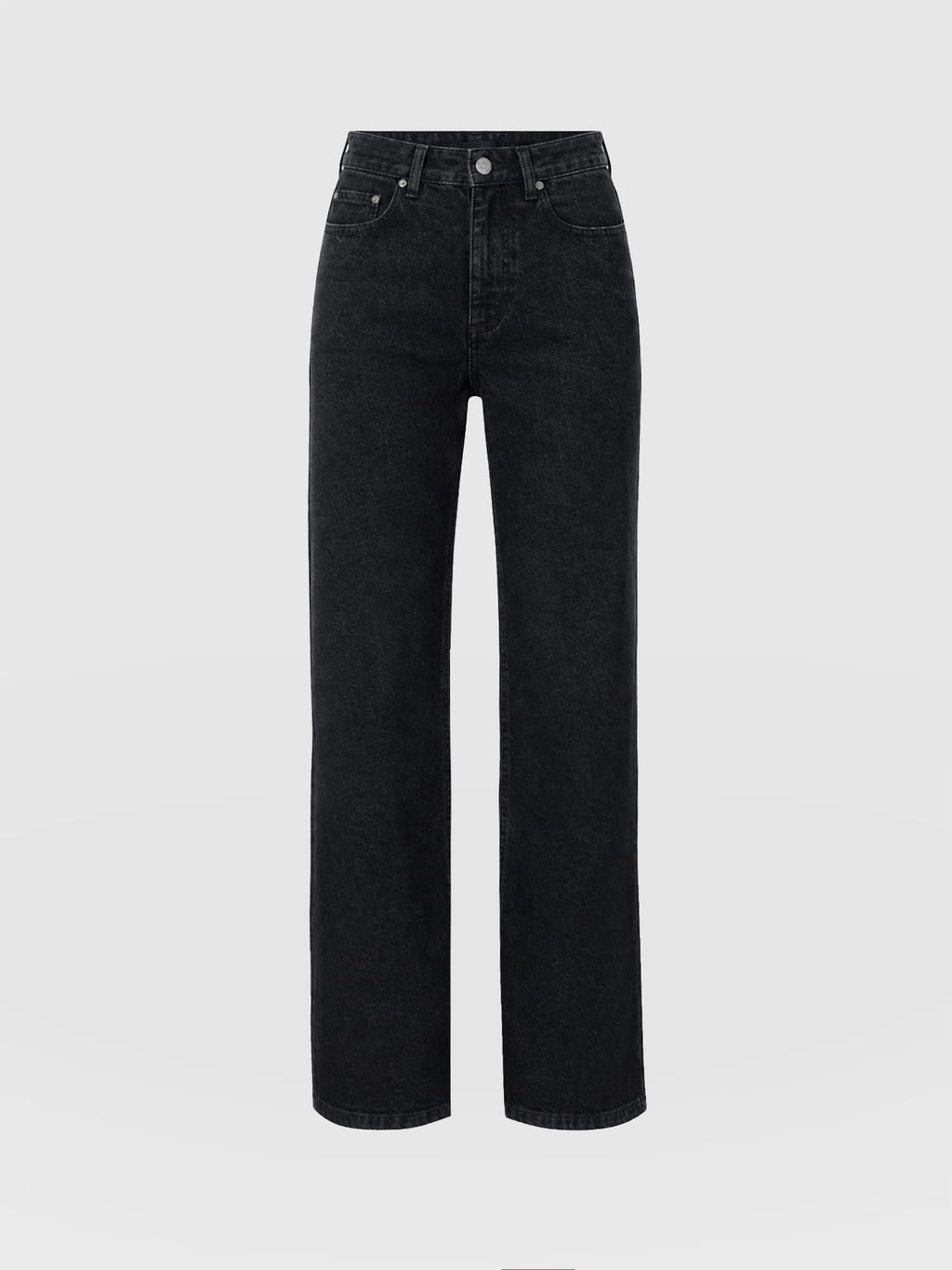 Straight Leg Jean - Black Wash