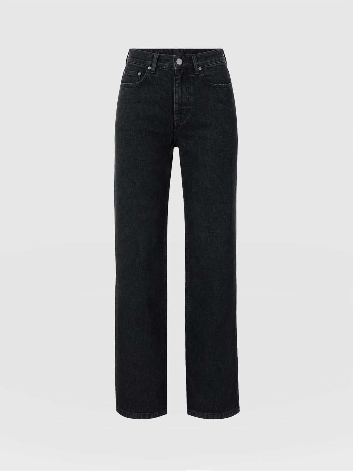 Straight Leg Jean - Black Wash