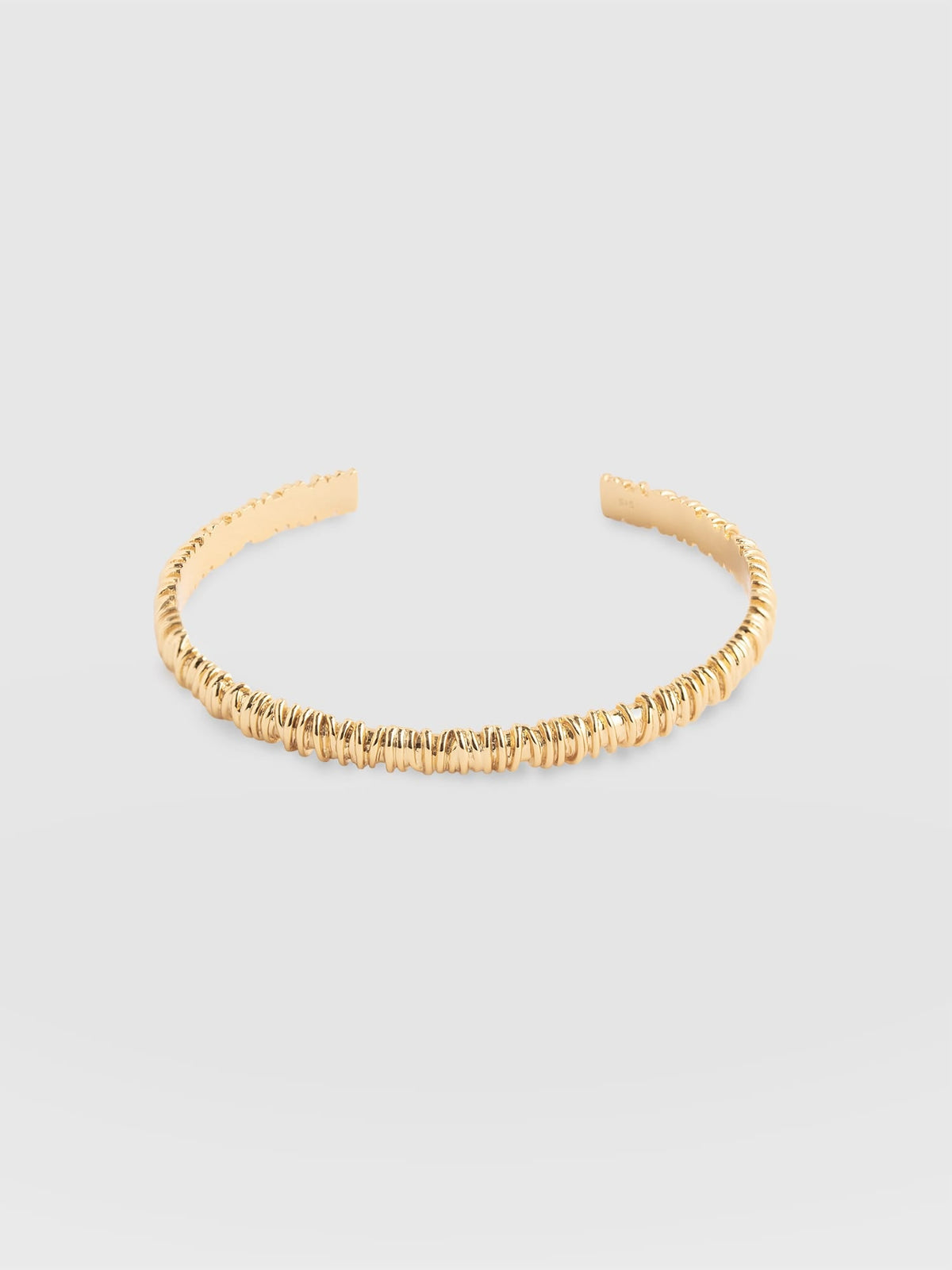 Swirl Bangle - Gold