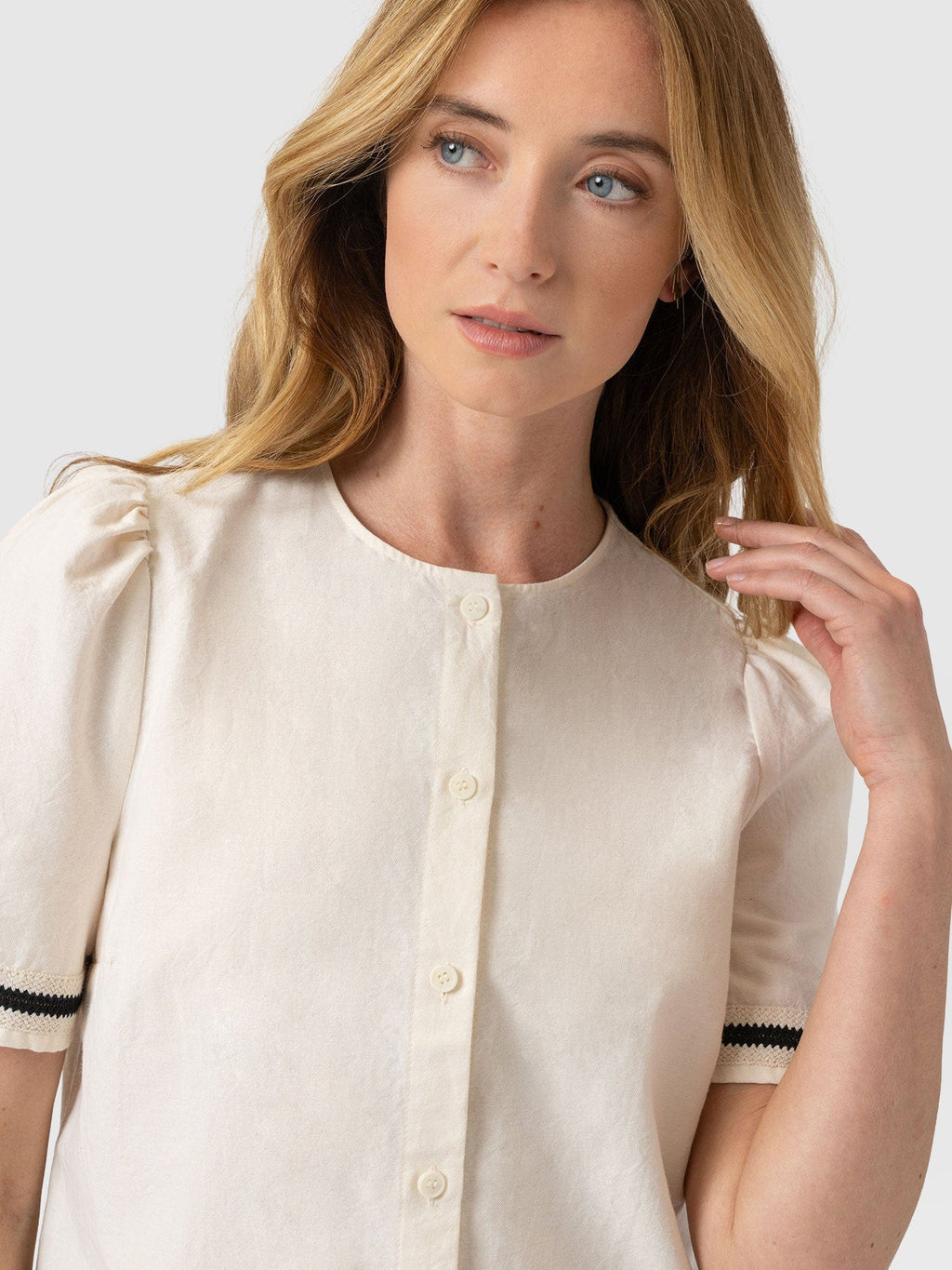 Tabitha Blouse - Cream