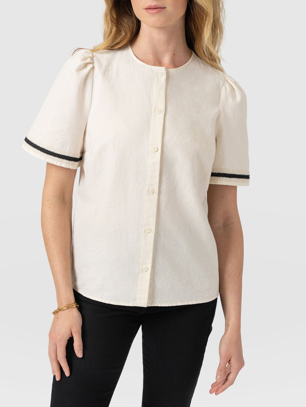 Tabitha Blouse - Cream