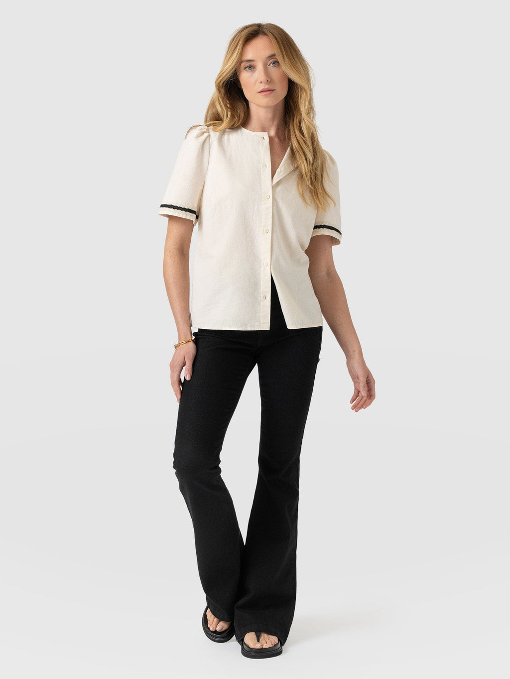 Tabitha Blouse - Cream