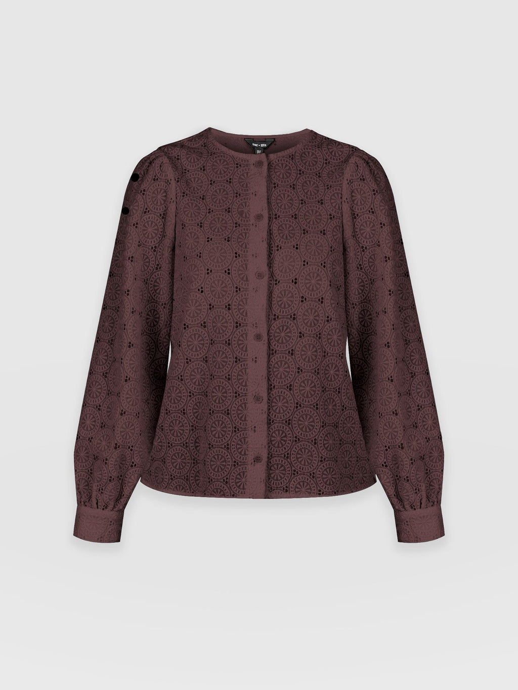 Tabitha Blouse - Maroon