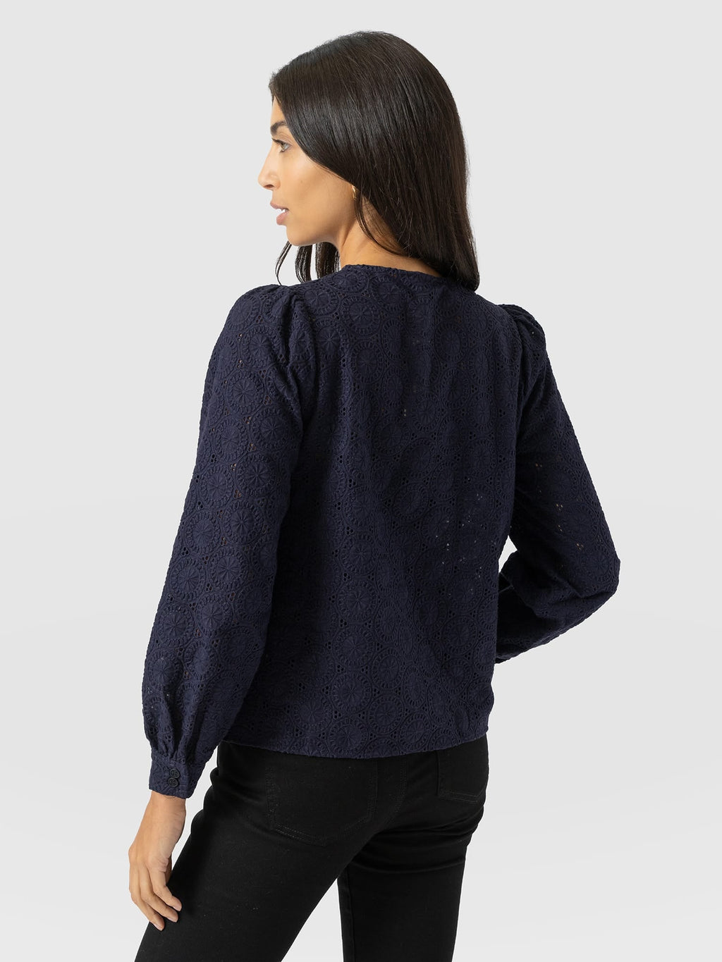Tabitha Blouse - Navy
