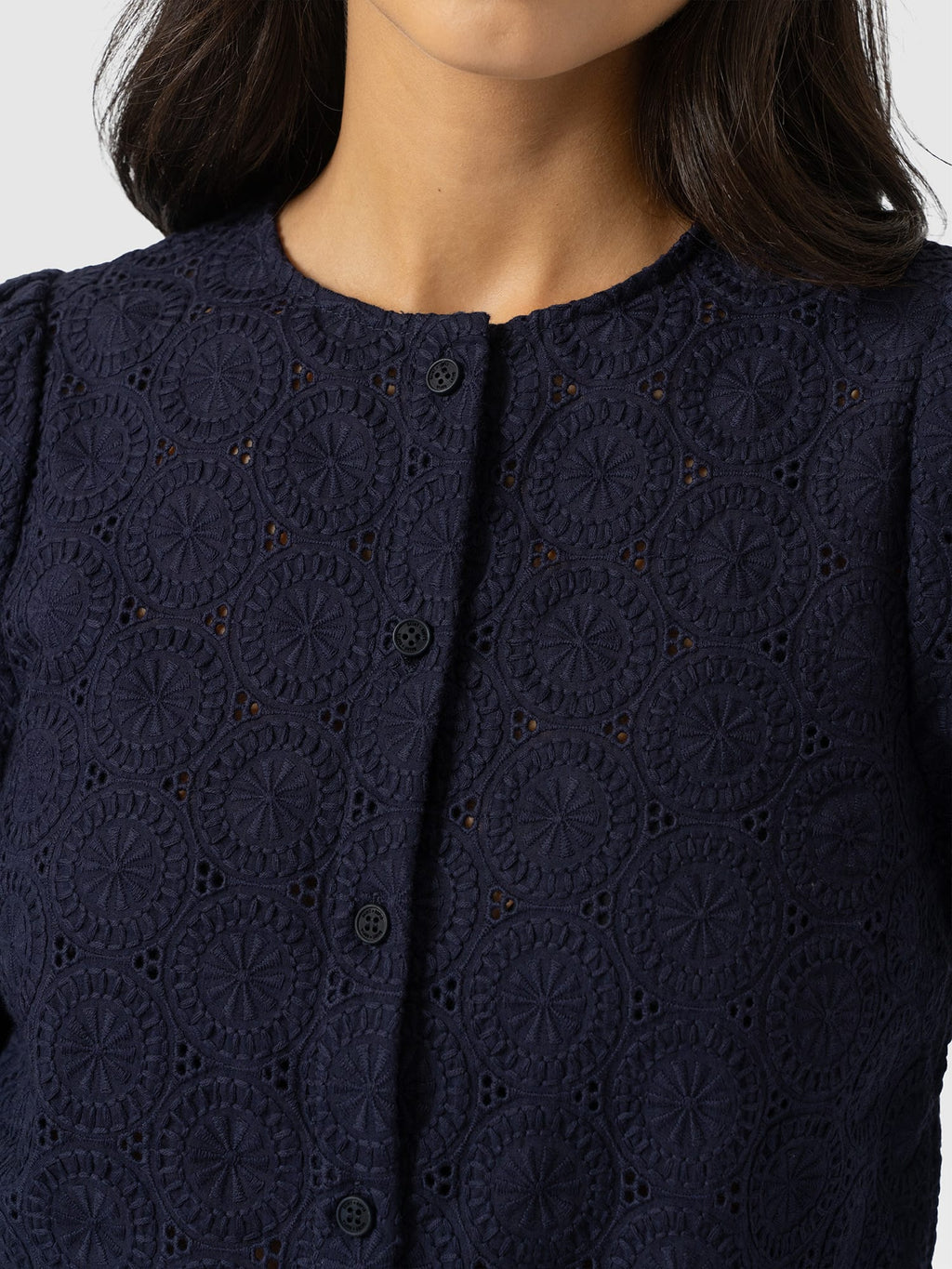 Tabitha Blouse - Navy