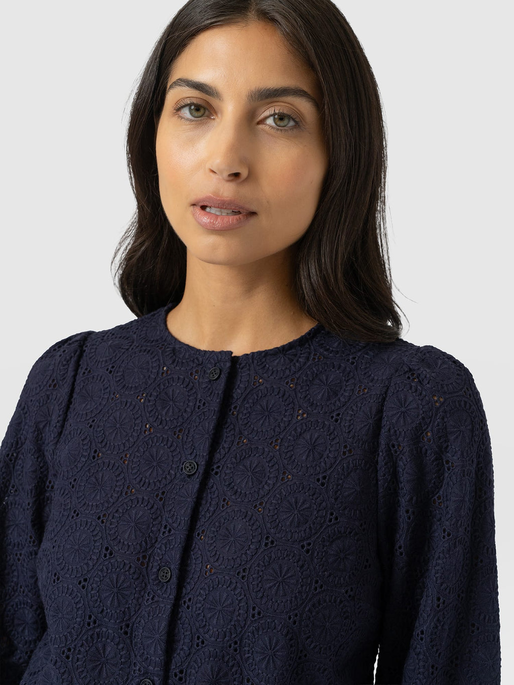 Tabitha Blouse - Navy