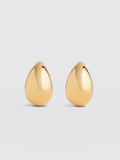 Teardrop Large Earrings - Gold