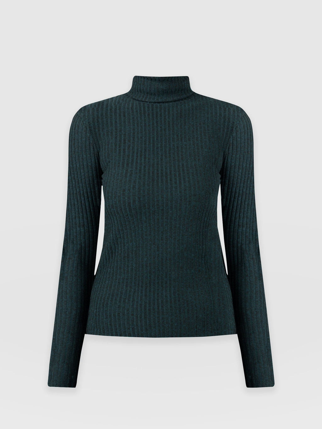 Tempest Turtle Neck Top - Green