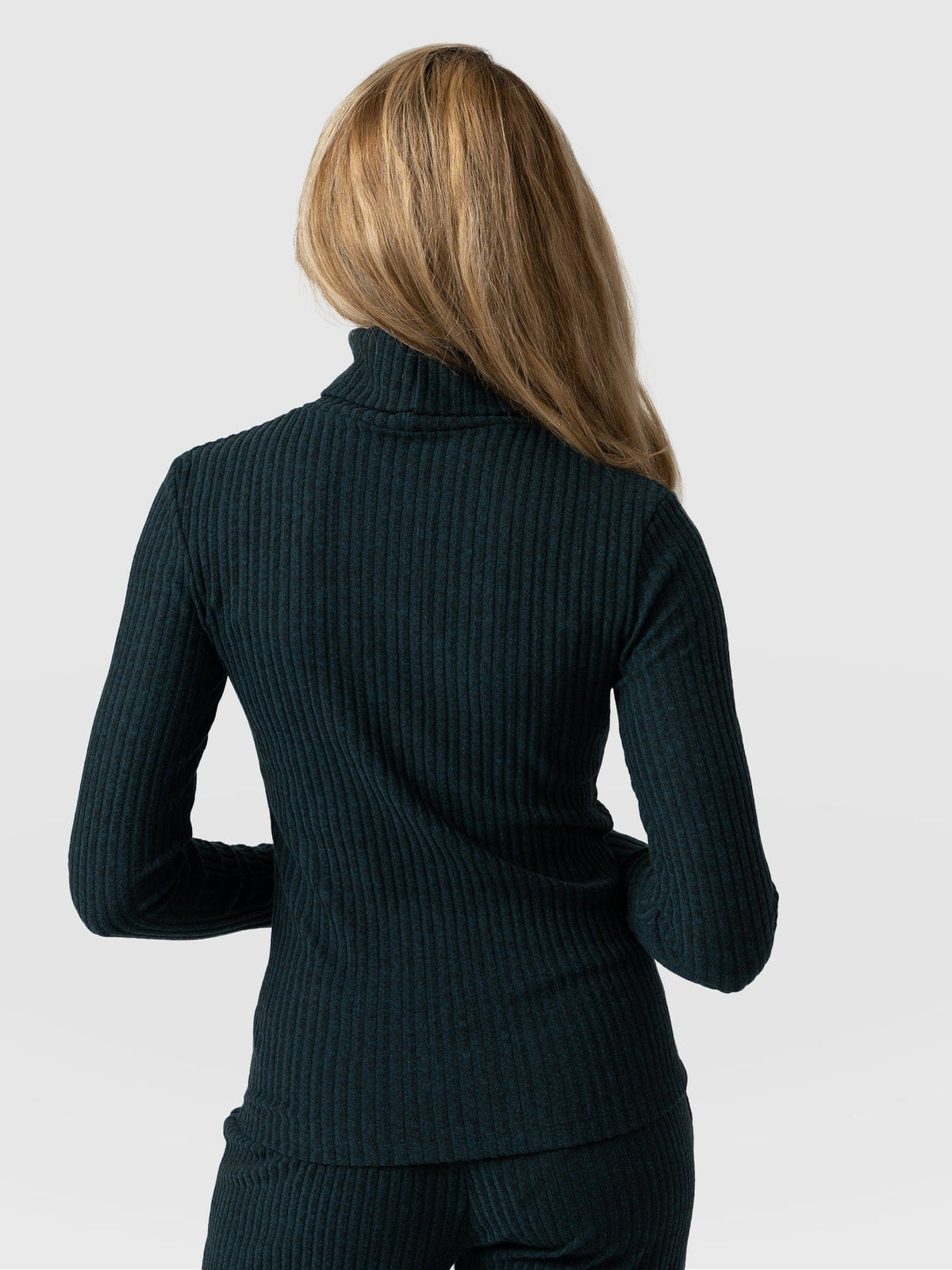 Tempest Turtle Neck Top - Green
