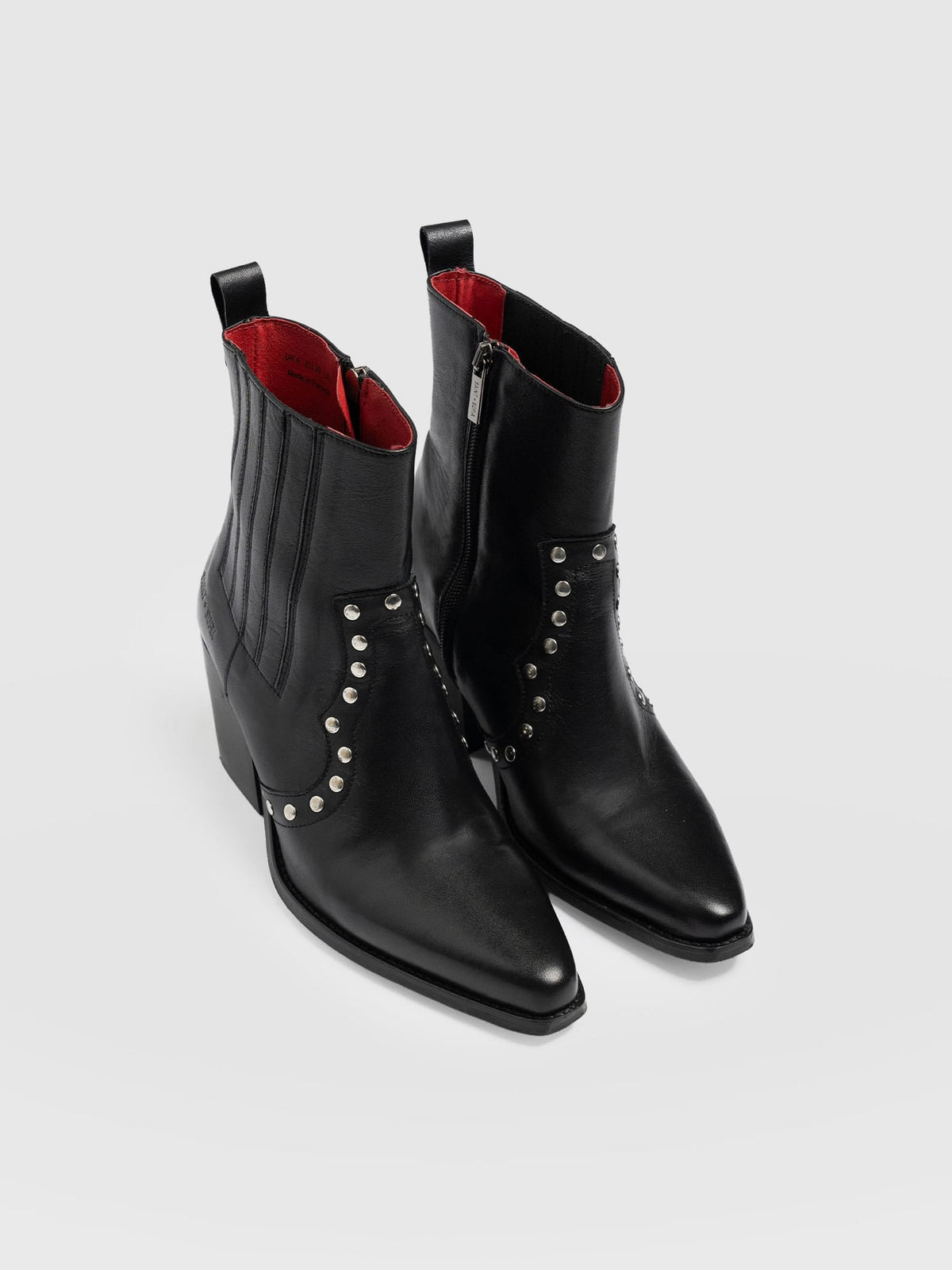 Texas Studded Boot - Black