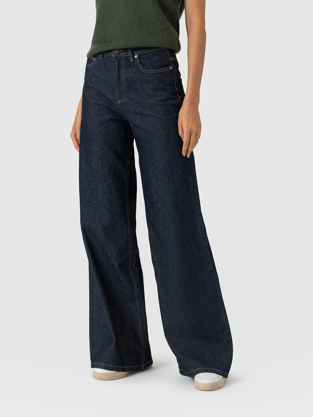 Ultra Wide Leg Jean - Indigo