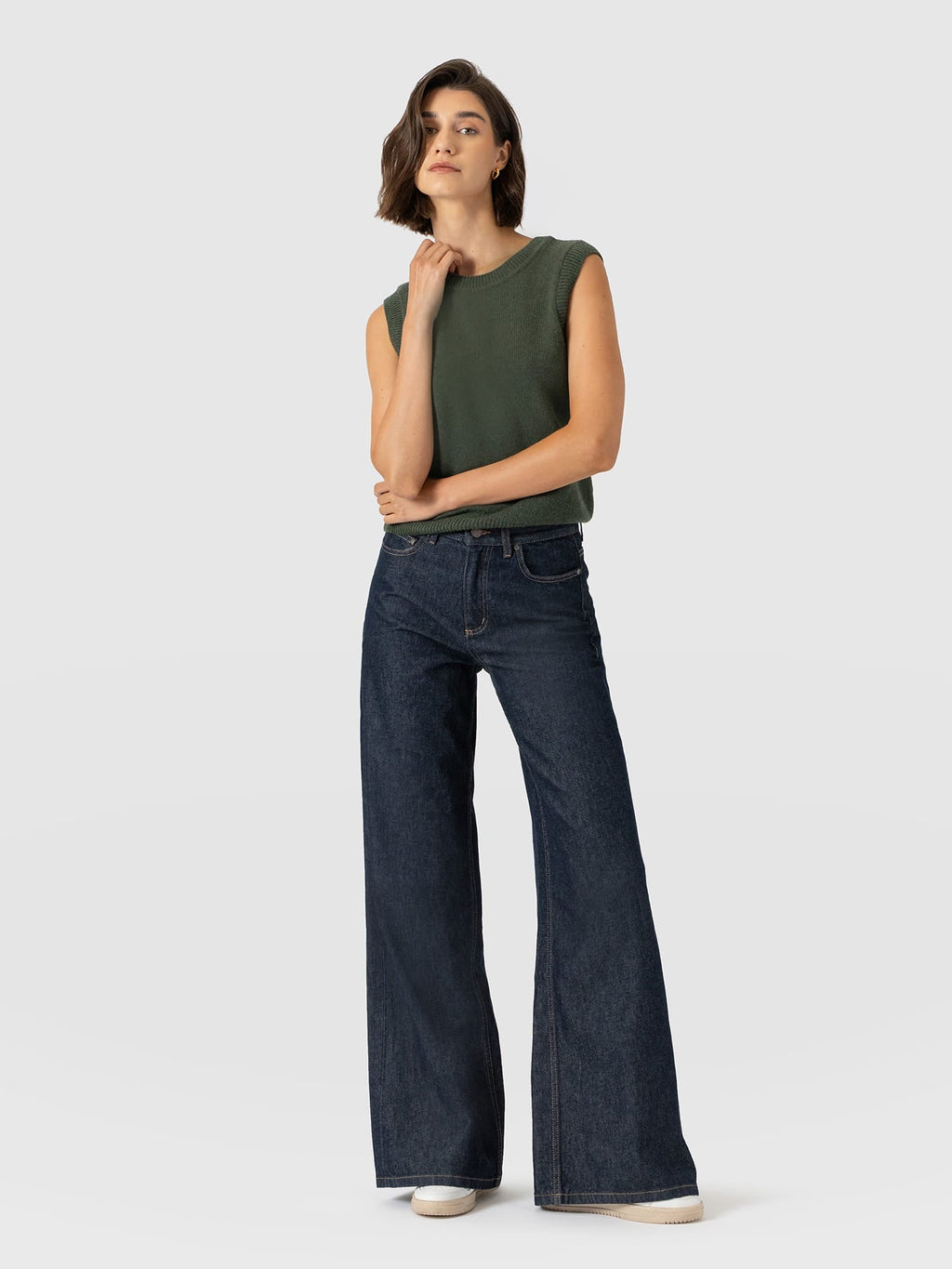 Ultra Wide Leg Jean - Indigo