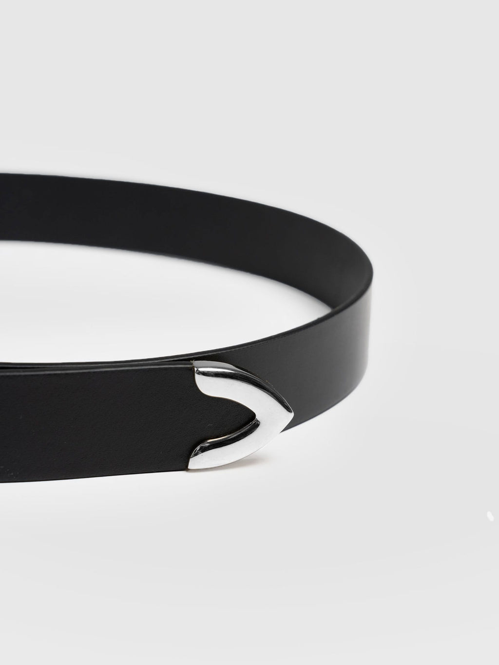 Hoxton Belt - Black/Silver