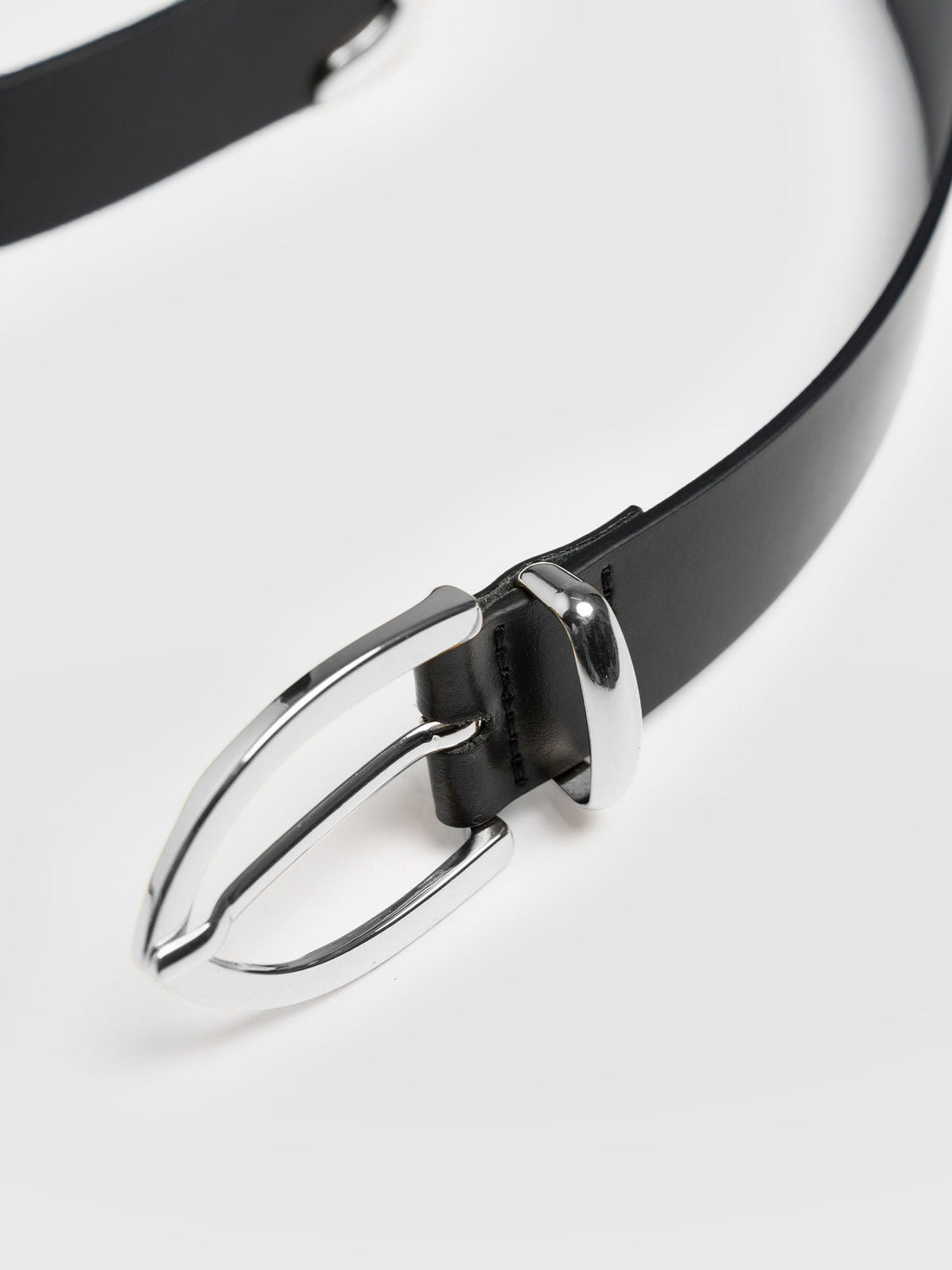 Hoxton Belt - Black/Silver