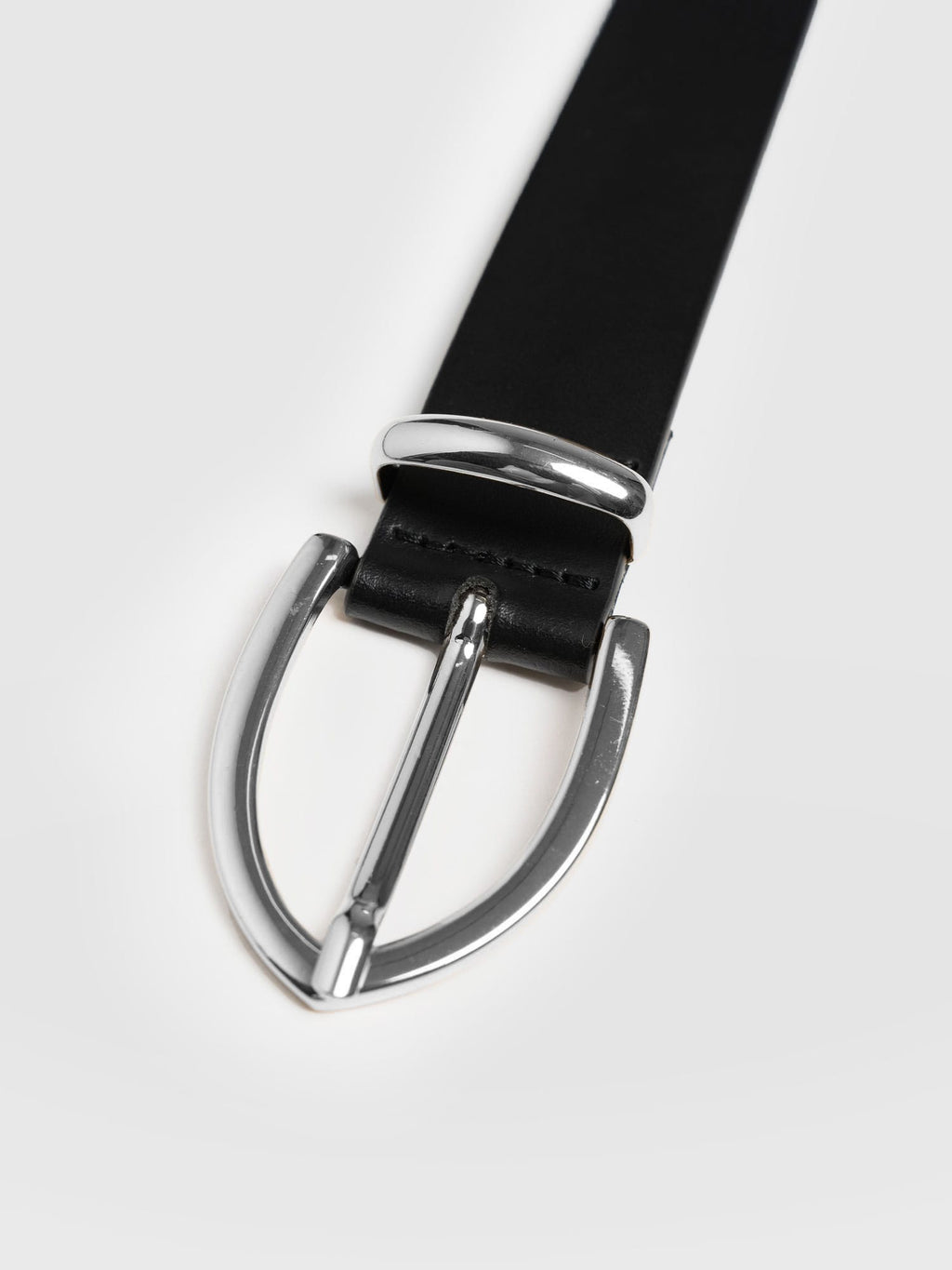 Hoxton Belt - Black/Silver