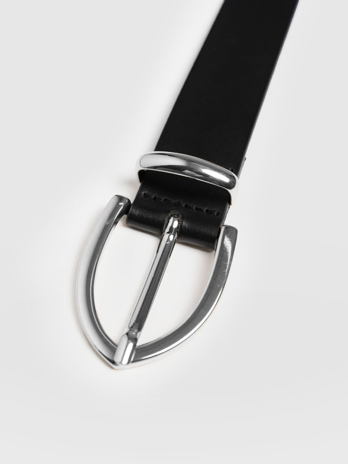 Hoxton Belt - Black/Silver