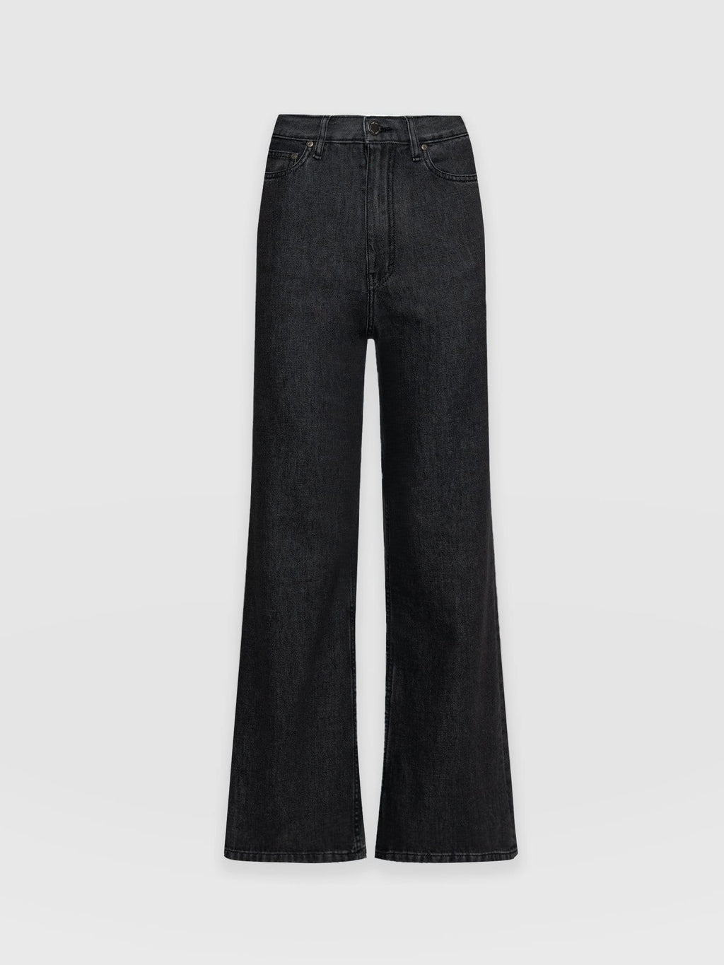 Wide Leg Jean - Black Wash