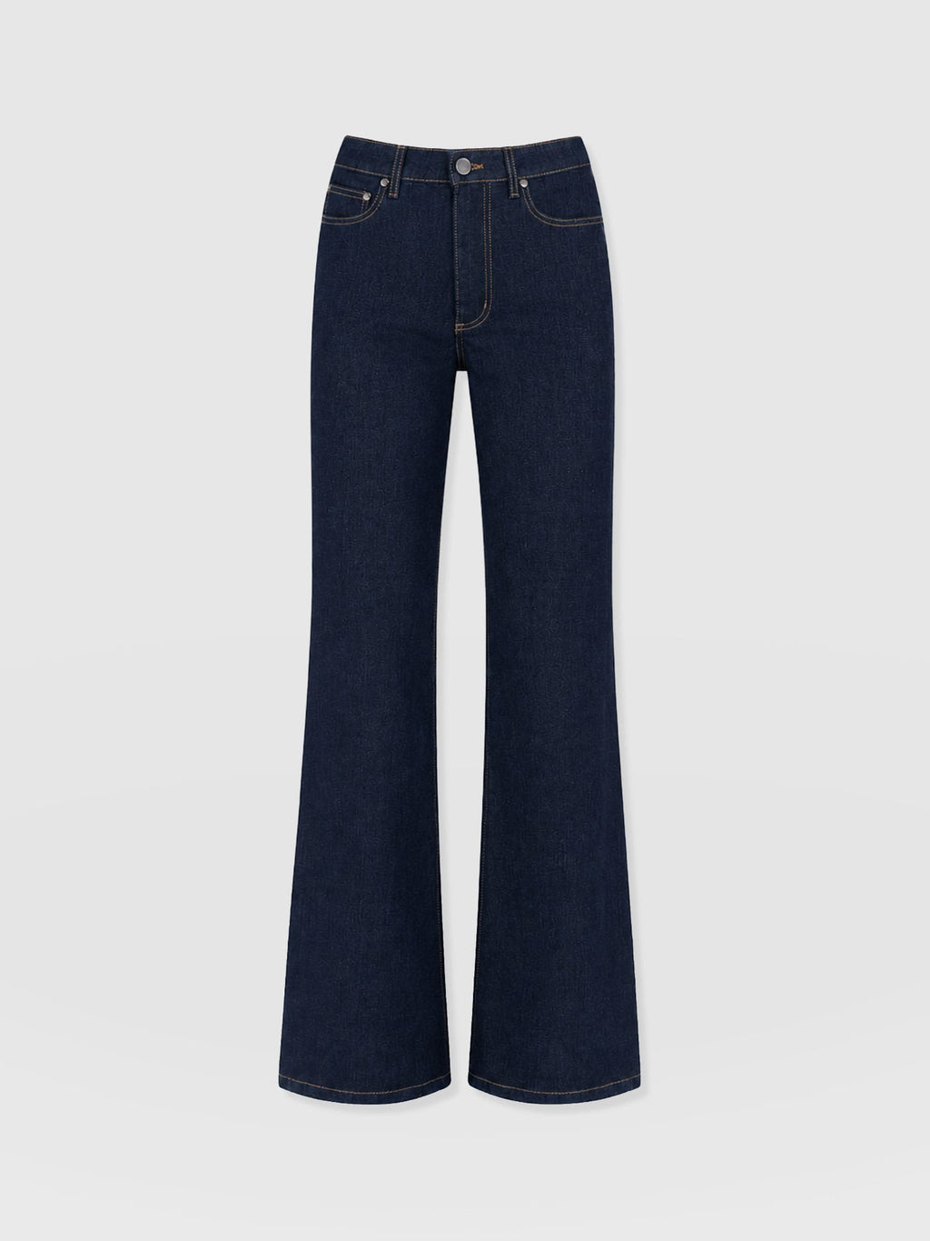 Wide Leg Jean - Indigo Blue